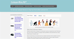 Desktop Screenshot of cookwaremom.net